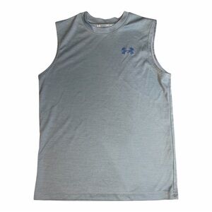 Under Armour Youth boys - Sleeveless Athletic Tank - Light Blue - size YM